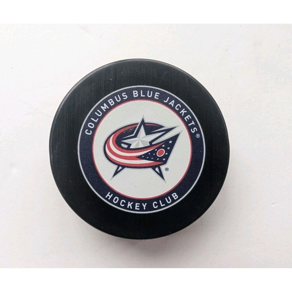 Columbus Blue Jackets NHL Hockey Club Puck Official Licensed  Made In Slovakia